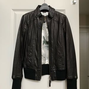 Leather Jacket Aritzia